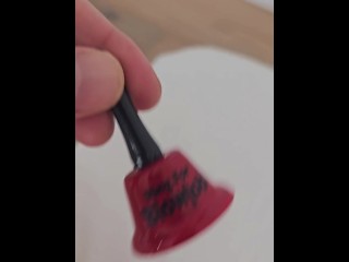 Sexy Blonde Rung Bell Blowjob