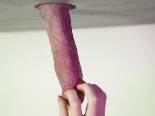 Playful Milking Table Handjob & Cumplay