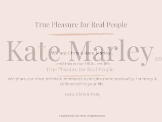 Real Couple's Intimate and Sensual Love Making - Kate Marley