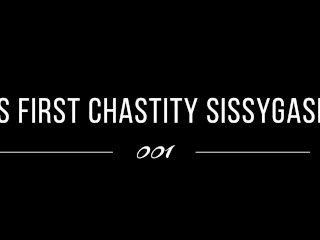 [PREVIEW] 🎬 HIS FIRST CHASTITY SISSYGASM (001)