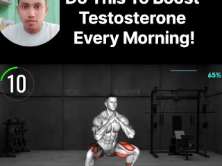 Increase Your Sex Time | Do This To Boost Testosterone Every Morning!