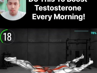 Increase Your Sex Time | Do This To Boost Testosterone Every Morning!