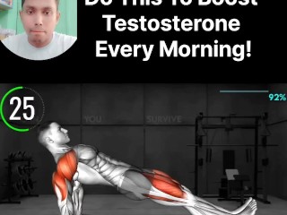 Increase Your Sex Time | Do This To Boost Testosterone Every Morning!