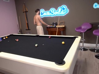 Petite Busty Asian Fucked Hard On Pool Table