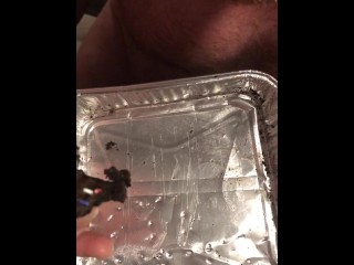 Eating A Cum Drizzled Brownie For Dessert - Food Porn