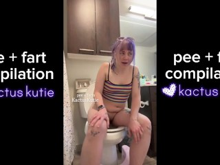 my first pee and fart compilation