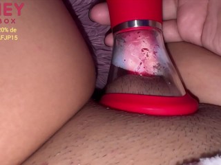 extreme sucker😮‍💨 sucks your orgasm!!! Brand Honeyplaybox