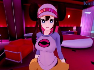 Rosa (Mei) and I have intense sex in a love hotel. - Pokémon POV Hentai