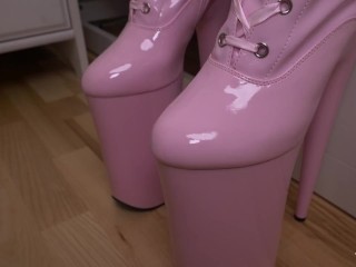 Bimbo Fuck Doll Striptease – Jerk Off On My Huge Fake Melons