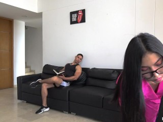 I HAVE AN AFFAIR WITH MY EMPLOYEE AND SHE ENDS UP SUCKING MY COCK