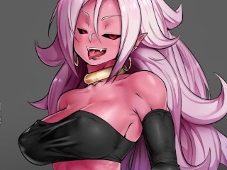 Android 21's New Addiction - Hentai JOI