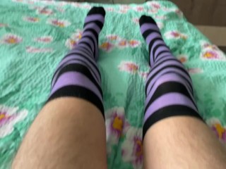 Knee Socks Masturbate