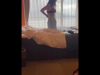 Mature woman gravure shooting