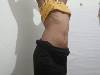 Indian Girl Self-Recording & Playing With Her Hairy Pussy