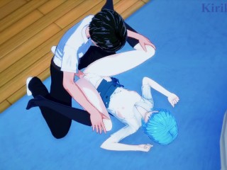 Rei Ayanami and Shinji Ikari have intense sex at home. - Neon Genesis Evangelion Hentai