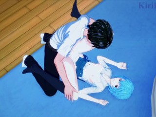 Rei Ayanami and Shinji Ikari have intense sex at home. - Neon Genesis Evangelion Hentai