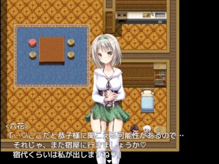 【アルフィミアの塔㉗】再び姫野六花にフェラチオでレベルドレインされ弱体化させられてしまうM男★エロゲー×アニメーション