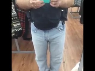 Walking Through Store in Peed Pants