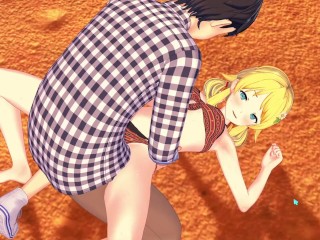 【HD】(エロゲーコイカツ！サンシャイン) 金髪美少女 3DCGアニメ動画 [Hentai Game Koikatsu!Sunshine(Anime 3DCG Video)