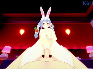 Usada Pekora and I have intense sex at a love hotel. - Hololive VTuber POV Hentai