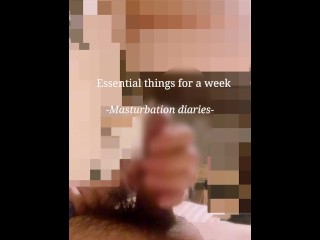 1週間で携帯の次に触るものでオナニは世界共通(日本人動画)