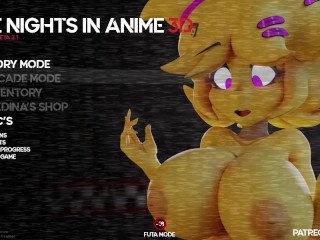 Five Nights In Anime 3D FUTA DLC [shemale] [Part 02] Sex Game Play [18+] Parody Porn Game