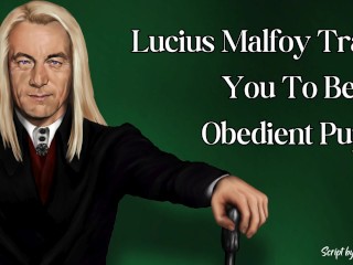 Lucius Malfoy Trains You To Be An Obedient Puppy