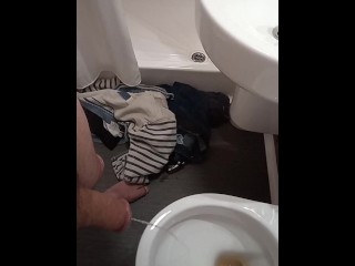 first piss of the day and drink