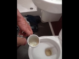 first piss of the day and drink