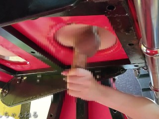 【緊縛搾精】穴あき台ちんぽを亀頭責め乳搾り手コキで射精させられる/素人/hentai/個人撮影/裏垢/milked【ゆなぱんちゃんねる】