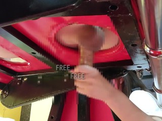 【緊縛搾精】穴あき台ちんぽを亀頭責め乳搾り手コキで射精させられる/素人/hentai/個人撮影/裏垢/milked【ゆなぱんちゃんねる】