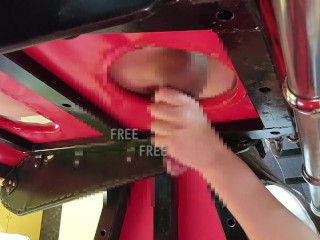 【緊縛搾精】穴あき台ちんぽを亀頭責め乳搾り手コキで射精させられる/素人/hentai/個人撮影/裏垢/milked【ゆなぱんちゃんねる】