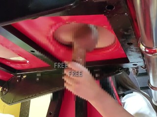 【緊縛搾精】穴あき台ちんぽを亀頭責め乳搾り手コキで射精させられる/素人/hentai/個人撮影/裏垢/milked【ゆなぱんちゃんねる】