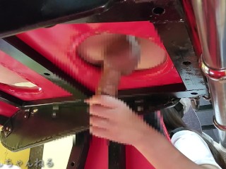 【緊縛搾精】穴あき台ちんぽを亀頭責め乳搾り手コキで射精させられる/素人/hentai/個人撮影/裏垢/milked【ゆなぱんちゃんねる】