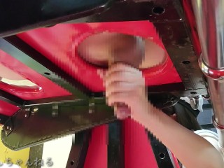 【緊縛搾精】穴あき台ちんぽを亀頭責め乳搾り手コキで射精させられる/素人/hentai/個人撮影/裏垢/milked【ゆなぱんちゃんねる】