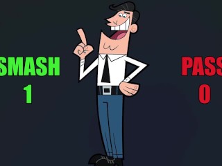 A cartoon dilf smash or pass in time for Father's Day