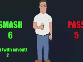 A cartoon dilf smash or pass in time for Father's Day