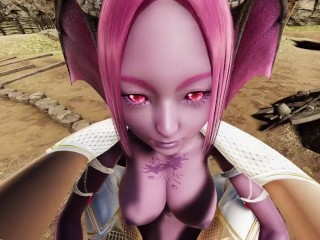 Succubus futanari TakerPOV fuck starlight - viking village day