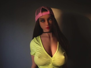 Sex Doll Hazel fucked in casual yellow shirt - Teaser