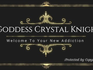 Its Fun To Eat Your Cum - Crystal Knight on Iwantclips -CEI JOI Edging FemDom Tit Worship Dominatrix