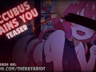 Succubus DRAINS You DRY!~ (ASMR RP Teaser)