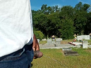 Taking a piss on my best friend's grave...!!!!!!!