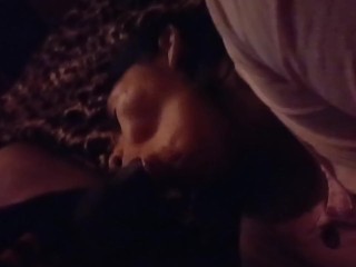 Hot young latina sucks my dick all day and rides dick like a whore