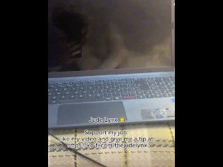 JUDE LYNX — MIRROR FUCKING CUMMING HARD 18+ PETITE