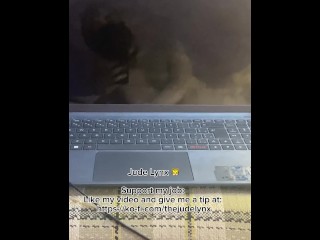 JUDE LYNX — MIRROR FUCKING CUMMING HARD 18+ PETITE