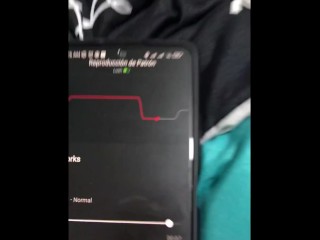 POV. My boyfriend masturbates me well before going to work.