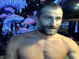 CB stream lots of stretching and I got a new toy from a fan.