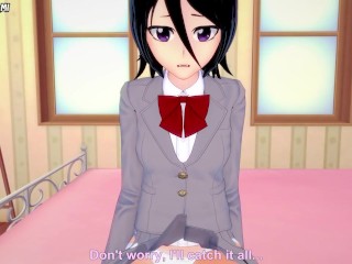 All Girls From Bleach Give You A Footjob POV