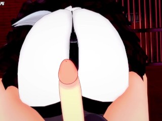 All Girls From Helluva Boss Give You A Footjob Hentai POV