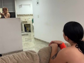 I fuck my girlfriend's busty best friend in her face and she doesn't realize it - Thiago Lopez